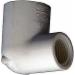 Charlotte 90 Deg SCH 40 ASTM D-2466 PVC Elbow, 1 inch x 3/4 inch, Slip x FIP