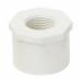 SCH 40 PVC Bushing, 1/2 inch x 3/8 inch, Spigot x FIP