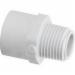 SCH 40 PVC Adapter, 2 inch x 1-1/2 inch, MIP x Socket