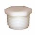 SCH 40 PVC MIP Plug, 3/4 inch