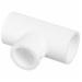 SCH 40 PVC Reducing Tee, 3 inch x 3 inch x 2 inch, Socket x Socket x Socket