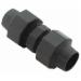 Quiktite QAC44 Plastic Coupling, 3/4 inch x 3/4 inch, Qestpex-Quickfit x Qestpex-Quickfit