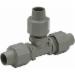 Quik-Tite&reg; QAT333 Tee, 1/2 inch x 1/2 inch x 1/2 inch, Compression x Compression x Compression