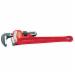 Ridgid® 10 Heavy-Duty Straight Cast Iron Pipe Wrench, 1-1/2 inch x 10 inch, Red