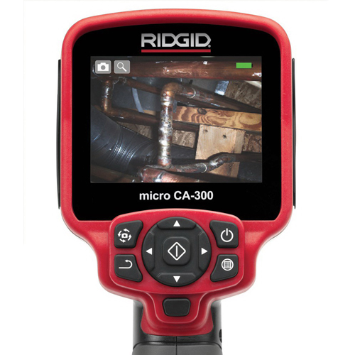 Ridgid&reg; SeeSnake&reg; micro CA-300 Inspection Camera, Red