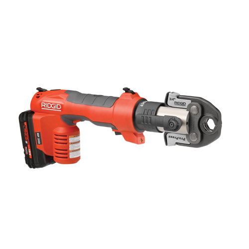 Ridgid&reg; RP 200-B Battery Press Tool Kit With 1/2 inch - 1-1/4 inch ProPress Jaws