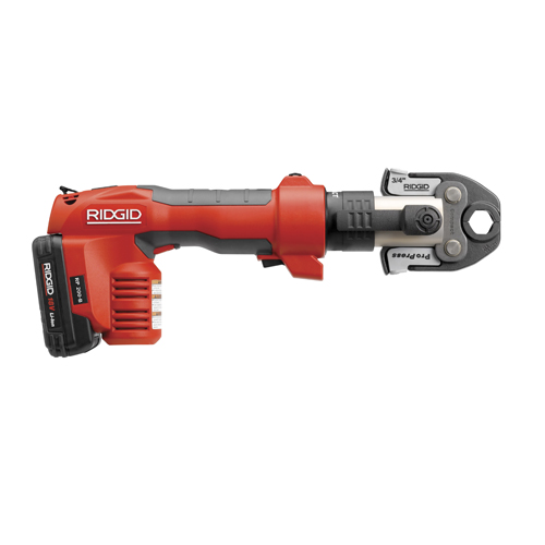 Ridgid&reg; RP 200-B Battery Press Tool Kit With 1/2 inch - 1-1/4 inch ProPress Jaws