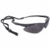 Rad-Apocalypse™ AP120 Safety Glasses, Smoke Lens, Black Frame