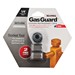 GasGuard&trade; 86640 Keyless Locking Socket Tool with 2 Stainless Refrigerant Gas Caps, 1/4 inch, Gray; 10/Pack