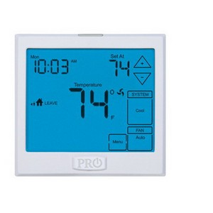 PRO® T900 LCD Touchscreen 5-1-1 or 7 Day 1 Heat/2 Cool Programmable Thermostat