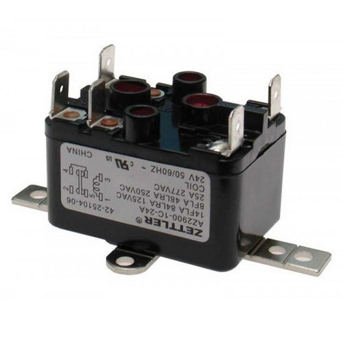 Rheem 42-25104-06 1-Pole Relay, 24VAC, SPDT