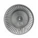 Rheem 703023 48 Blade 1/2 inch Bore Convex Blower Wheel, 10-5/8 inch Dia x 10-11/16 inch W