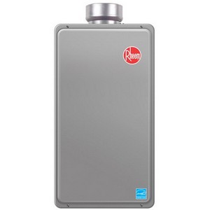 Rheem® RTG-84DVLP Low Nox Version Indoor Condensing Tankless Water Heater, 11000 - 180,000 BTUH, 8.4 to 3 gpm