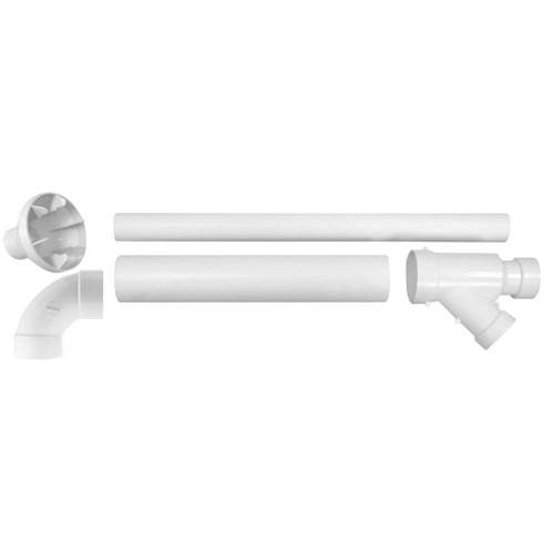 Rheem&reg; Horizontal/Vertical Plastic Concentric Vent Termination Kit, Beige/Bisque