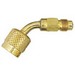 Yellow Jacket&reg; 19173 45 Deg R-410A Quick Couplers, 5/16 inch x 1/4 inch, Female QC x Male Flare