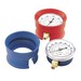 Yellowjacket&reg; 49190 Protective Gauge Boot For 3-1/8 inch Gauges; Blue and Red