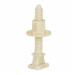SawHorse 425-PB 40% Glass-Filled Nylon PlumbPerfect&trade; Closet Bolt With Open Nut, 2-1/2 inch, White