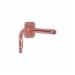 SawHorse SC630X248E No-Lead Type L Copper Stub Out Elbow With Square O Strap, 1/2 inch PEX; 25/Case