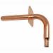 PowerPEX™, AccuCrimp™ Copper Swivel Stubout Elbow, 1/2 inch x 1/2 inch, PEX x FIP