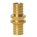 Sioux Chief&reg; Brass EVERLOC&reg; Coupling, 1/2 inch x 1/2 inch, F2080 x F2080