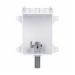 SawHorse 696-1000XF Durable ABS Ice Maker Outlet Box, 1/4-Turn Ball Valve, 1/2 inch x 1/4 inch, Female Sweat x Compression, 10/Case