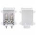 SawHorse 696-2313MF Type L Copper Tube Washing Machine Outlet Box With MiniRester&trade; Water Hammer Arrester, 1/2 inch x 3/4 inch, 10/Case