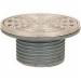 SawHorse 833-235D Finish Line&trade; Standard Top Above Grade Flashing Drain With Round Ring And Strainer, 3 inch; 1/Case