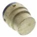 SharkBite&reg; 0454 DZR Brass Lead Free Push-Fit End Cap, 2 inch x 2.89 inch