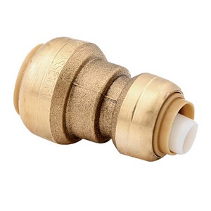 SharkBite® Brass Reduciing Coupling, 3/4 inch x 1/2 inch