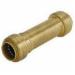 Reliance Worldwide U3008 SharkBite&reg; Cash ACME DZR Brass Slip Coupling, 1/2 inch Pipe