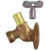 Arrowhead Brass 355 Sillcock Hose Connection, 3/4 inch x 3/4 inch, Satin