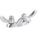 DELTA&reg; 21C142 TECK&reg; Heavy Duty Centerset Sink Faucet, 1.5 gpm, 2.6 in H Spout, 4 in Center, Chrome Plated, 2 Handles, Import, Commercial