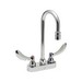DELTA&reg; 27C4944 TECK&reg; Heavy Duty Lavatory Sink Faucet, 1.5 gpm, 6.7 in H Spout, 4 in Center, Chrome Plated, 2 Handles, Import, Commercial