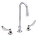 DELTA&reg; 23C644 TECK&reg; Widespread Lavatory Faucet, 1.5 gpm, 6.7 in H Spout, 6 to 12 in Center, Chrome Plated, 2 Handles, Import, Commercial