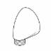 Brizo&reg; RP36004BN Traditional Wall Elbow, 1/2 in, NPT x NPSM, Brass, Import