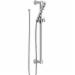 DELTA&reg; 57085 Compel&reg; Premium Hand Shower, 1 Shower Head, 2 gpm, 60 to 82 in L Hose, 1/2-14 Male NPSM Connection, Chrome Plated, Slide Bar: Yes, Import