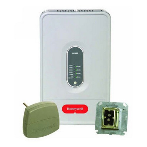 Honeywell HZ432K TrueZone&reg; 4-Zone Expandable Control Kit, 24VAC, 3H/2C, Gray