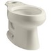 Kohler K-4198 Wellworth® 12 inch Rough-In Vitreous China Elongated Front Toilet Bowl, Almond