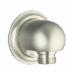 Kohler&reg; Forté&reg; K-355 Wall-Mount Brass Supply Elbow, G1/2-14 Hose Connection x 1/2 inch NPT, Brushed Nickel