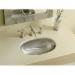 Bolero&reg; K-2611 Stainless Steel Bathroom Sink without overflow, 16-3/4 inch x 11-3/4 inch, Luster