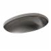 Bolero&reg; K-2611 Stainless Steel Bathroom Sink without overflow, 16-3/4 inch x 11-3/4 inch, Luster