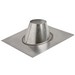 Metal Fab&reg; Standard Double Wall Adjustable Roof Flashing, 4 inch x 2/12 to 5/12 Pitch