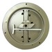 Metal-Fab Round Damper For Diffuser, 8 inch, White