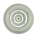 Metal-Fab Steel Round Ceiling Diffuser, 6 inch, White