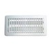 Metal-Fab Steel Stamped Floor Register, 6 inch x 10 inch, White