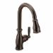 Moen&reg; Brantford&trade; 7185 1-Handle Deck-Mount Pull-Down Kitchen Faucet, 1.5 gpm at 60 psi, Oil Rubbed Bronze