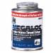 Megaloc&reg; Lead-Free Thread Sealant, 4 oz Screw Cap Can With Brush, Blue; 24/Case