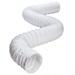 Deflect-o&reg; PH45W Vinyl Round Flexible Duct, 4 inch x 5 ft