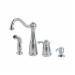 Pfister&reg; Marielle&trade; 26 Professional Grade Single Handle Kitchen Faucet, 2.2 gpm at 60 psi, Stainless Steel