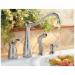 Pfister&reg; Marielle&trade; 26 Professional Grade Single Handle Kitchen Faucet, 2.2 gpm at 60 psi, Stainless Steel